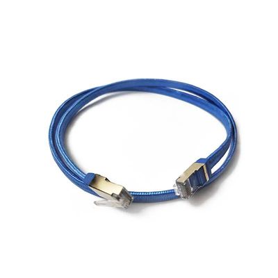 Gigabit Braided Network Cat6A Ethernet Patch Cable 500MHz 23/24//26AWG